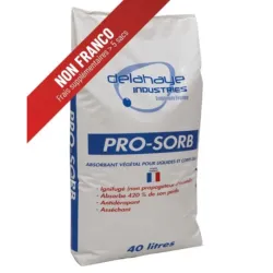 ABSORVENTE VEGETAL GRANULADO 40L 8KG
