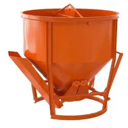 BALDE DESCARGA FUNDO CALHA 400L GRIZ