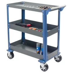 CARRO MULTIUSO INDUSTRIAL 3 PRATELEIRAS PMC3 HEAVYWARE