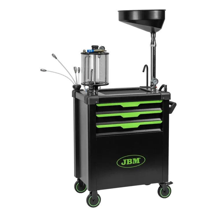 CARRO RECOLHA ÓLEO ASPIRAÇÃO COMPARTIMENTOS JBM CARRO RECOLHA ÓLEO ASPIRAÇÃO COMPARTIMENTOS JBM