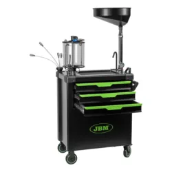 CARRO RECOLHA ÓLEO ASPIRAÇÃO COMPARTIMENTOS JBM