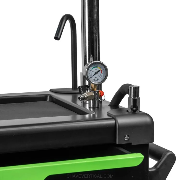 CARRO RECOLHA ÓLEO ASPIRAÇÃO COMPARTIMENTOS JBM