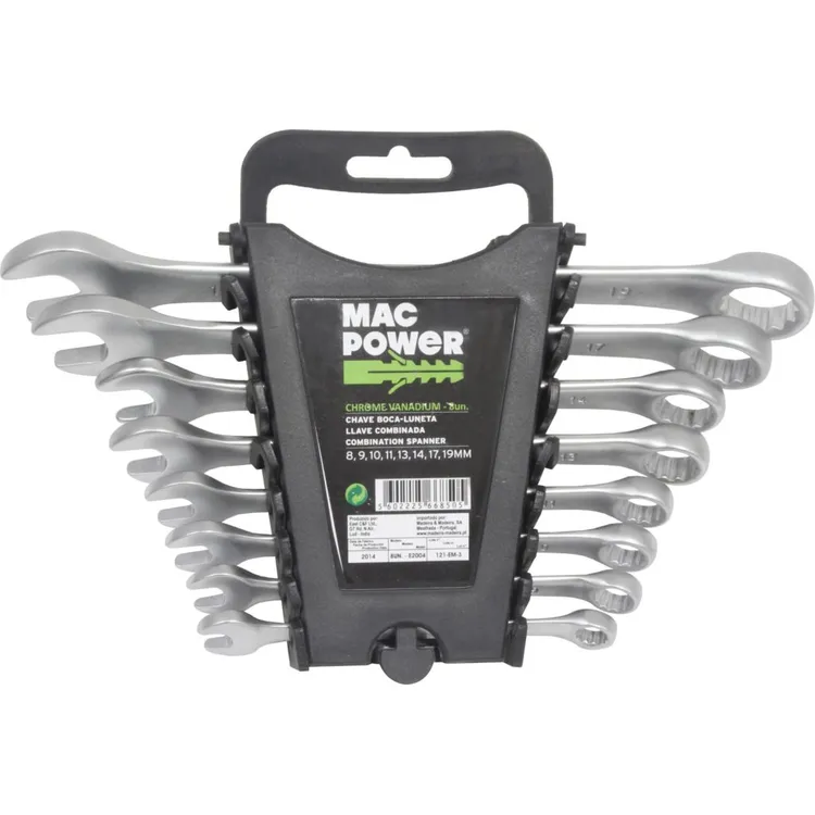 CHAVE BOCA LUNETA JOGO 8PCS MADER