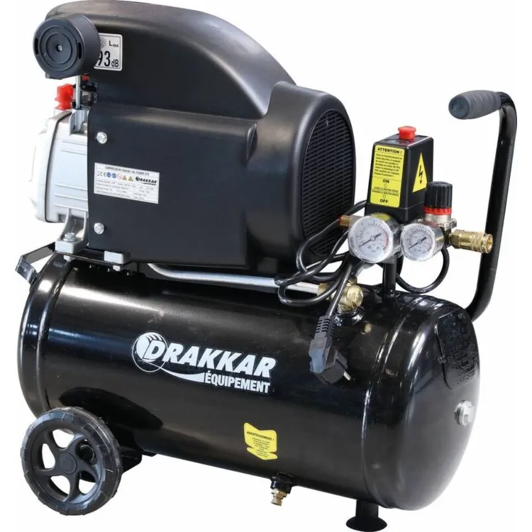 COMPRESSOR COAXIAL 24L 2CV 230V DRAKKAR COMPRESSOR COAXIAL 24L 2CV 230V DRAKKAR