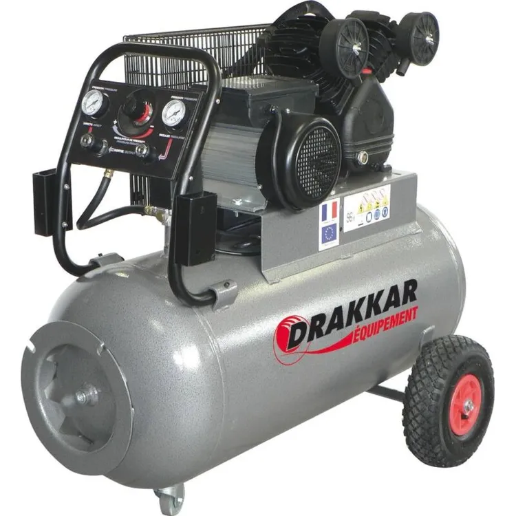 COMPRESSOR CORREIA 100L 3CV 230V DRAKKAR