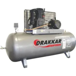 COMPRESSOR FIXO CORREIA 500L 13BAR DRAKKAR