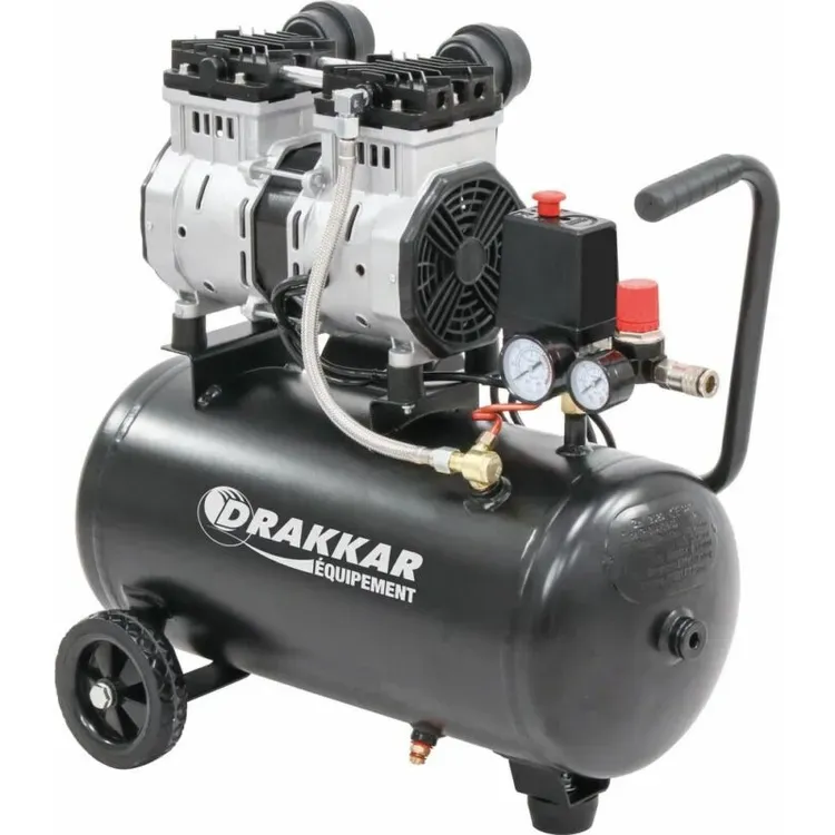 Compressor silencioso 24L 1.5CV 230V DRAKKAR