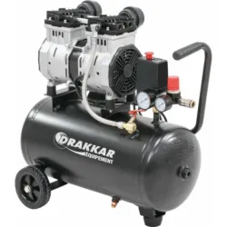 COMPRESSOR SILENCIOSO 24L 1.5CV 230V DRAKKAR