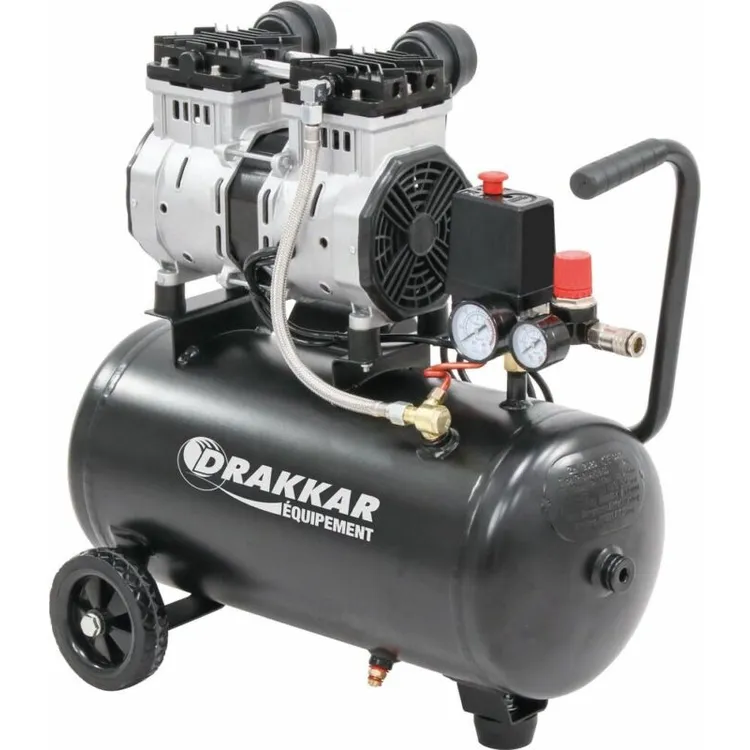 COMPRESSOR SILENCIOSO 24L 1.5CV 230V DRAKKAR