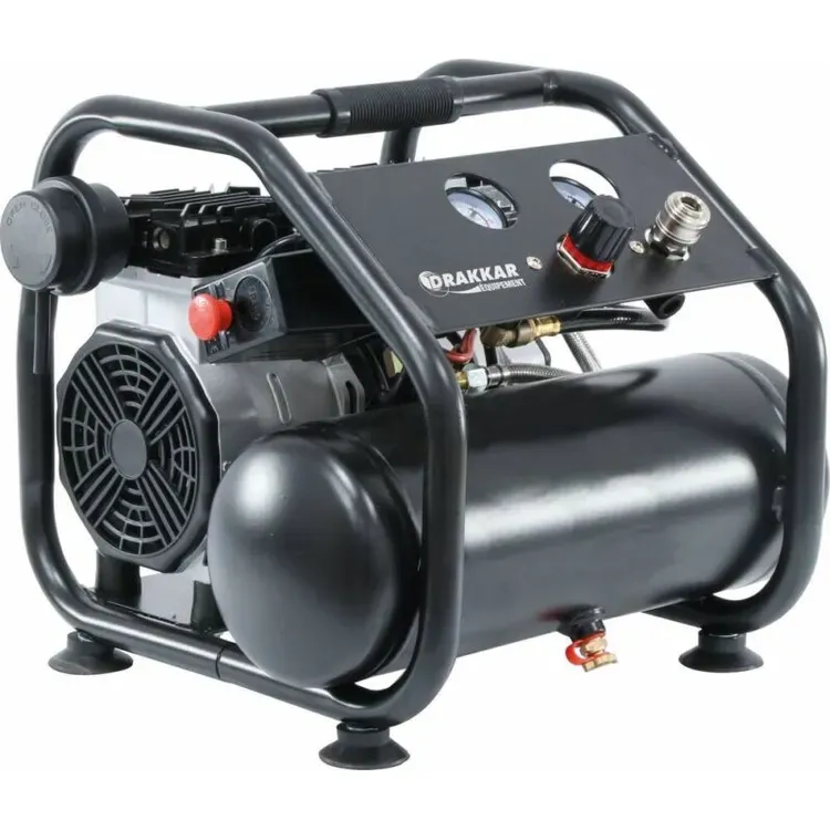 Compressor silencioso 6L 1.5CV 230V DRAKKAR