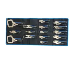 CONJUNTO DE 16 ALICATES DE PRESSÃO WEBER