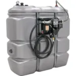 DEPÓSITO GASÓLEO GALVANIZADO 1500L BOMBA PIUSI