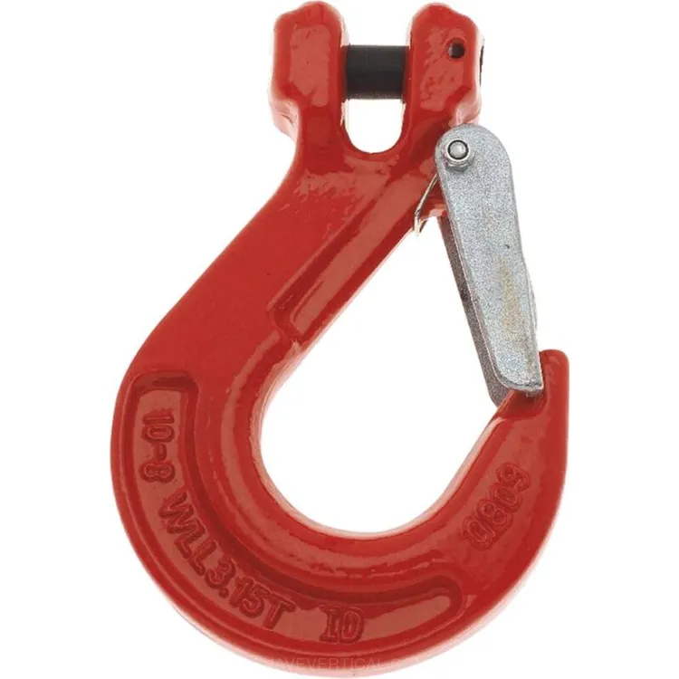 GANCHO FORQUILHA LINGUETE SEGURANÇA CORRENTE 7/8MM