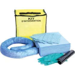 KIT DE INTERVENÇÃO ABSORVENTE 20L HIDROCARBONETOS