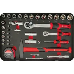 MALA DE FERRAMENTAS 133 PEÇAS DRAKKAR