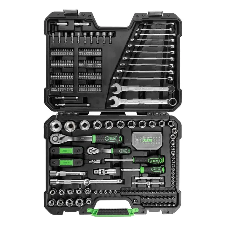 MALA DE FERRAMENTAS 232 PEÇAS HEXAGONAL JBM