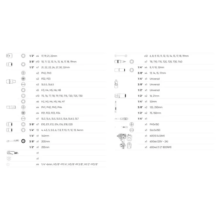 MALA FERRAMENTAS CHAVE IMPACTO BATERIA JBM