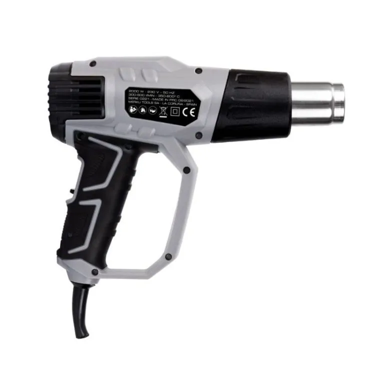 PISTOLA DE AR QUENTE 2000W WERKU