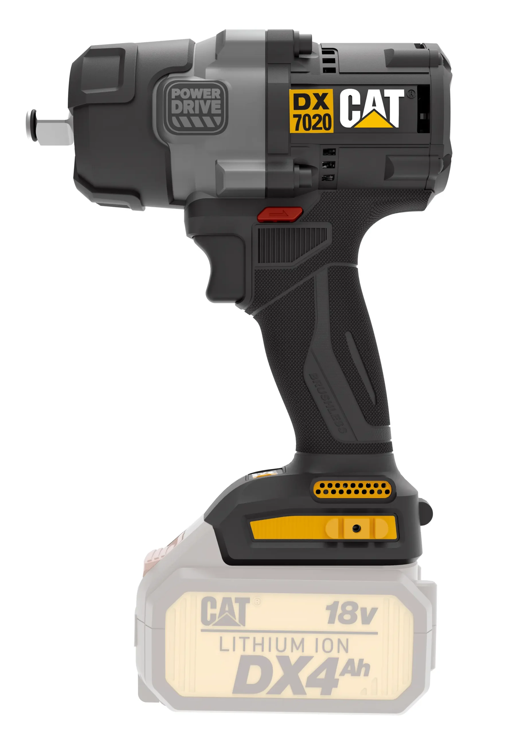CHAVE IMPACTO 18V 880NM S BATERIA CAT