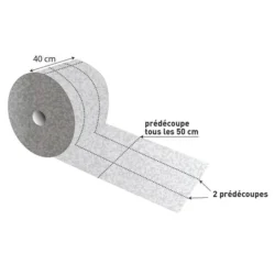 ROLO ABSORVENTE TODOS LÍQUIDOS 400MM 25M