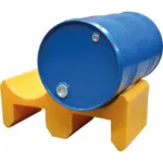 SUPORTE PE PARA 2 BIDÕES 60L DRAKKAR