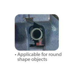 TORNO DE BANCADA DE AÇO FUNDIDO COM BASE GIRATÓRIA 360° 5' 130 MM KING TONY