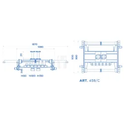 TRAVERSA DE ELEVAÇÃO 10000KG OMCN