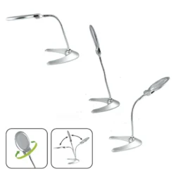 LUPA DE MESA COM LED JBM