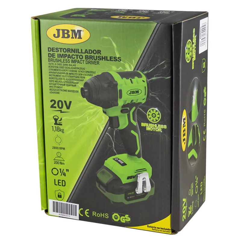 APARAFUSADORA ELECTRICA SEM ESCOVAS JBM