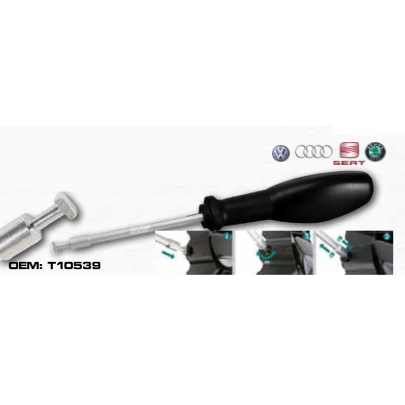 CHAVE PARA PUXADOR DE PORTAS VAG TOOLHUB
