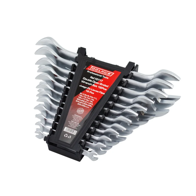 CONJUNTO DE CHAVES DE BOCAS 12 PEÇAS (6-32 MM) TOOLHUB