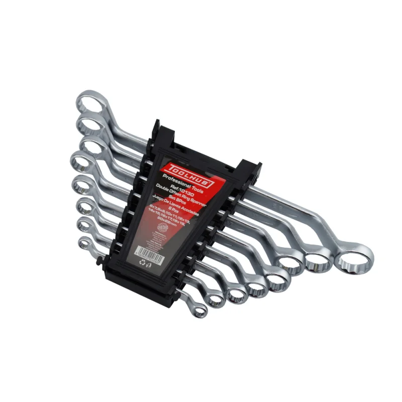JOGO CHAVES LUNETA 8 PEÇAS (6-22MM) TOOLHUB JOGO CHAVES LUNETA 8 PEÇAS (6-22MM) TOOLHUB