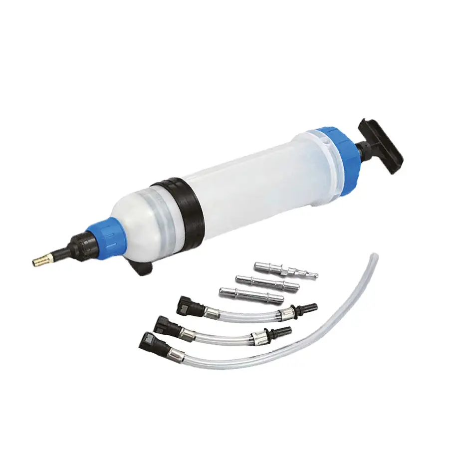Seringa para Injetar e Extrair Óleos TOOLHUB 1,5L C/ Adaptadores