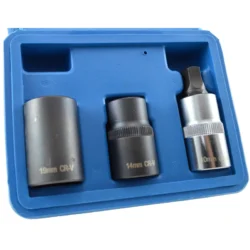 SET CHAVES PENTAGONAIS DE 1/2 " E PONTA PENTAGONAL  P/ TRAVÕES TOOLHUB