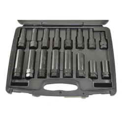 JOGO DE CHAVES PARA PARAFUSOS ANTI ROUBO 16 PÇS TOOLHUB