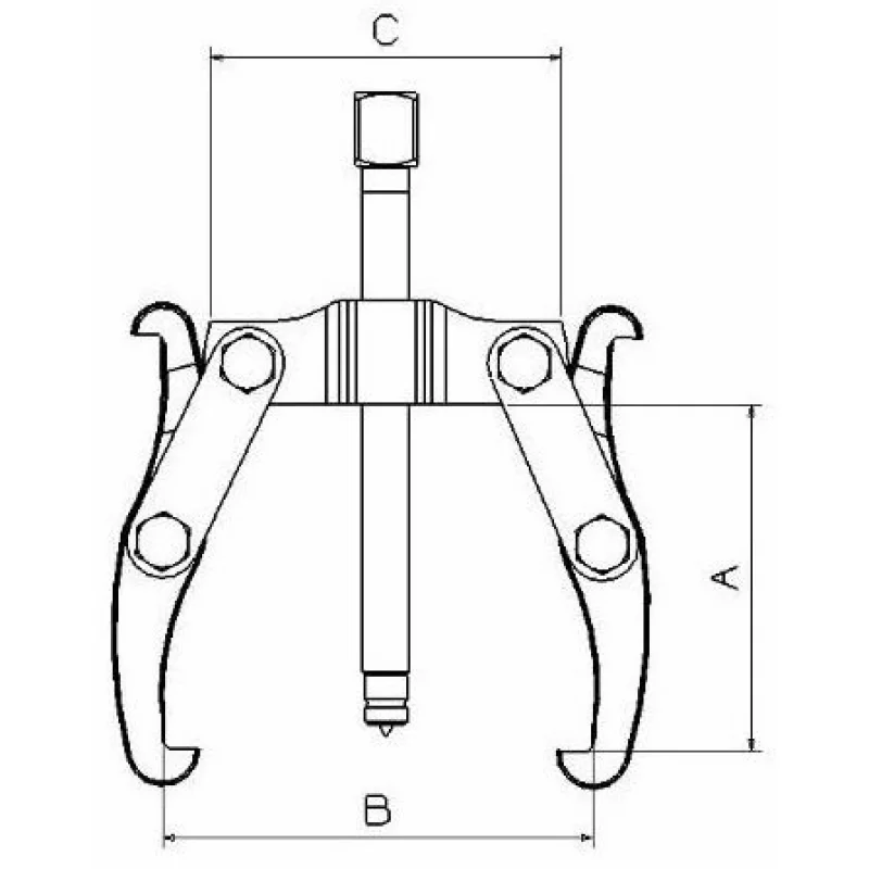 EXTRACTOR DE 2/3 PATAS REVERSÍVEIS FORZA
