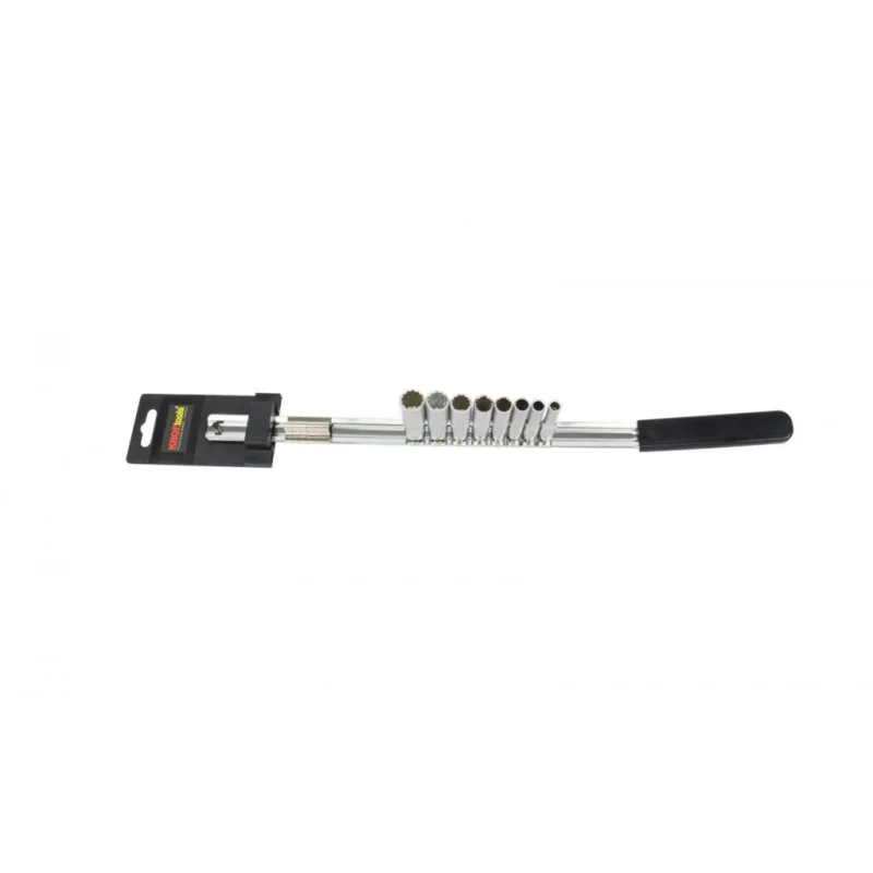 RÉGUA 8 CHAVES DE CAIXA 1/4 LONGAS BIHEXAGONAIS KROFTOOLS