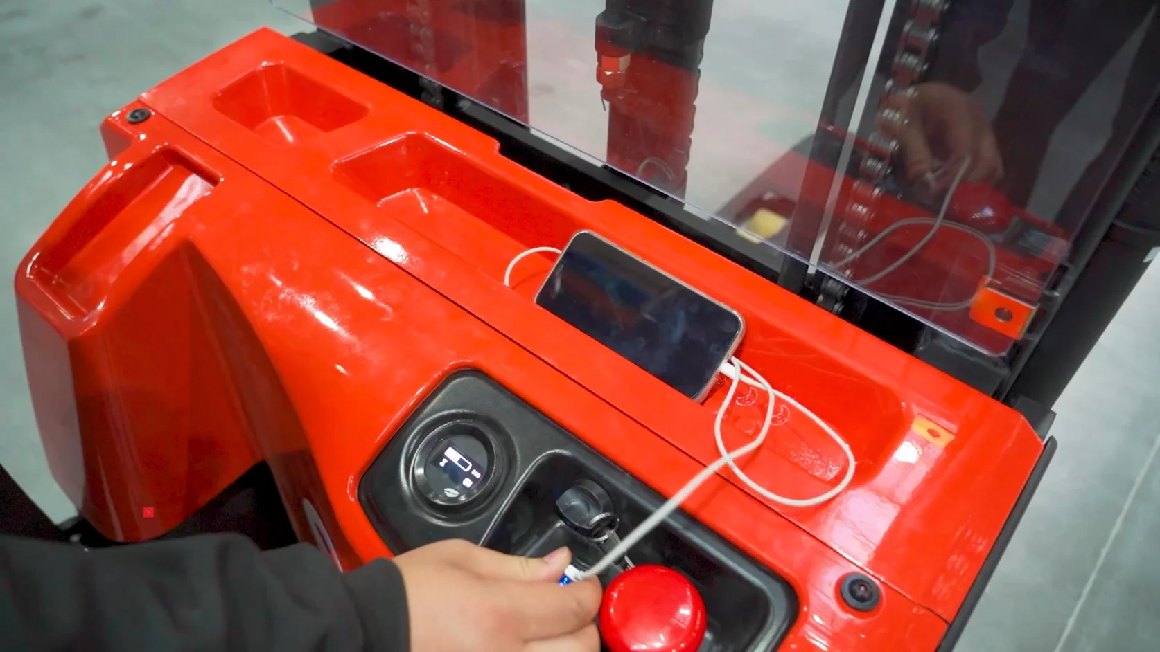 Empilhador Elétrico Pedonal EP WSA161 1600 KG 3000 MM LI-ION