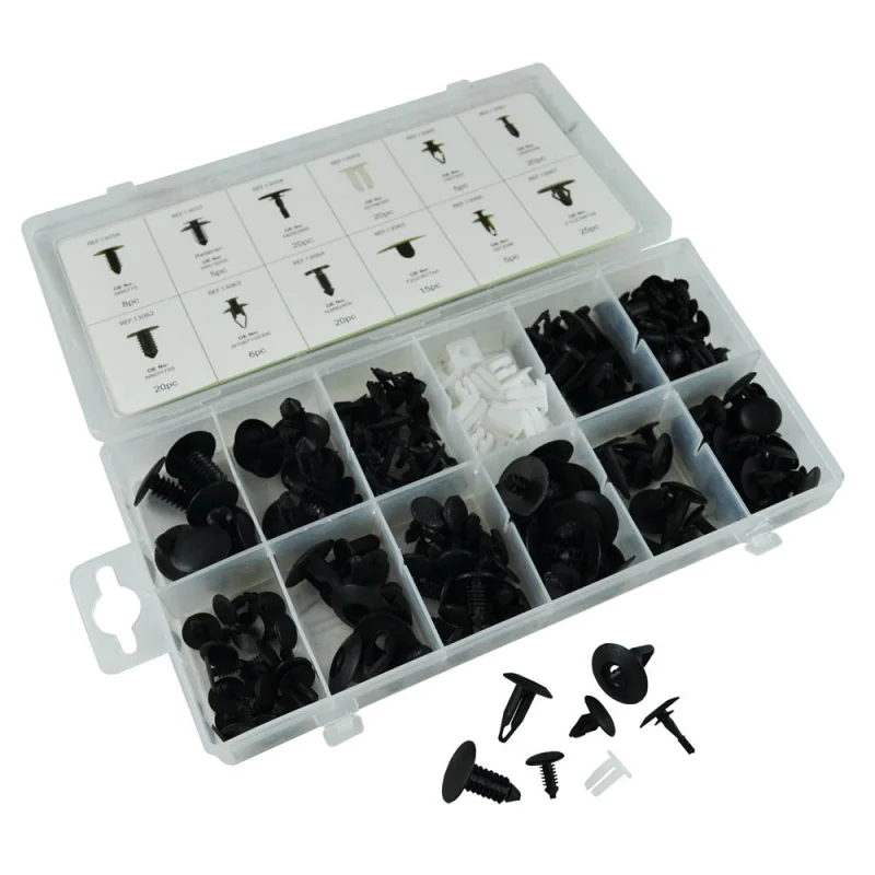SORTIDO DE CLIPS PARA FORD 169 PCS JBM
