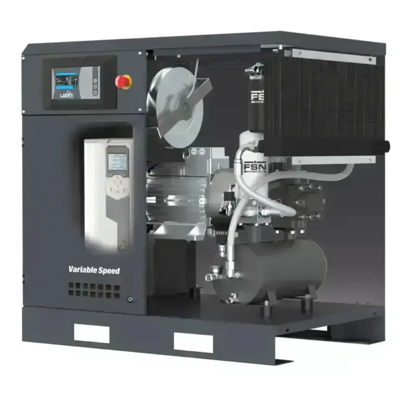 Compressor de Parafuso AIRCRAFT 11-08 VS (IE3) 680 - 1700 L/MIN 8 BAR