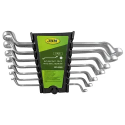 CONJUNTO DE 7 CHAVES LUNETA COM DUAS ABERTURAS JBM