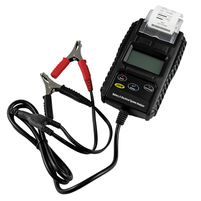 Testador de Baterias e Alternadores com Impressora JBM 6V/12V 40-2000 CCA