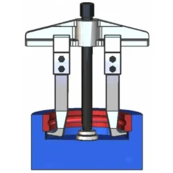 EXTRACTOR UNIVERSAL DE 2 PATAS RÍGIDAS FORZA