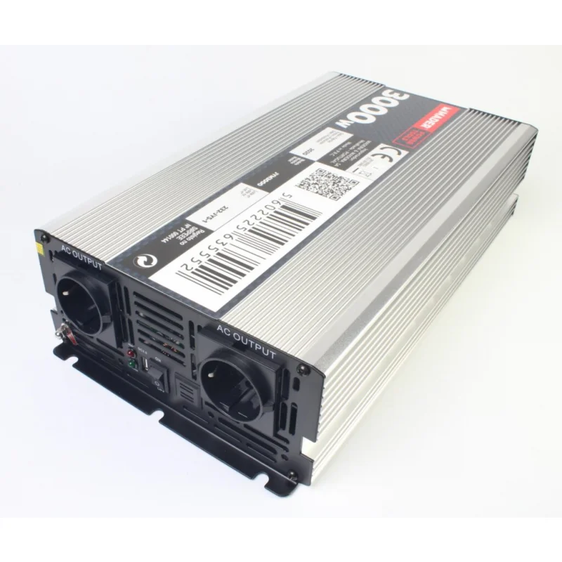INVERSOR DE CORRENTE CONTÍNUA EM ALTERNADA 3000W MADER