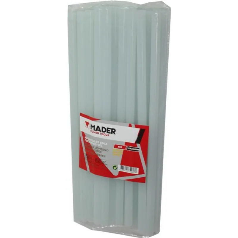 RECARGA DE COLA TERMOFUSÍVEL BRANCA 11X300MM 1KG MADER