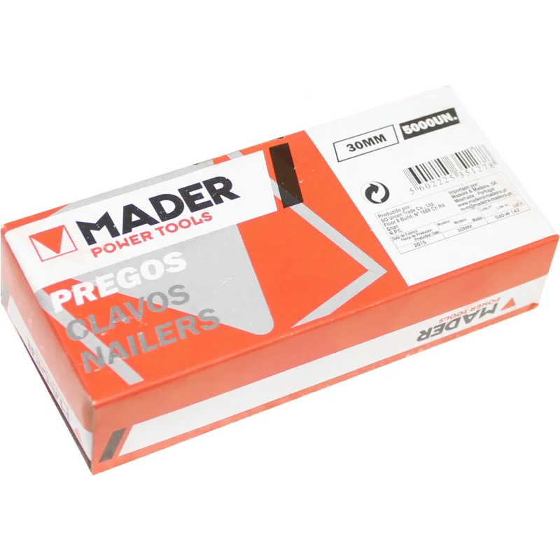 Pregos 30mm Cx5000 MADER