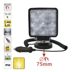 FAROL AUXILIAR LED QUADRADO JBM