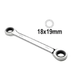 CHAVE COM ROQUETE 17X19MM JBM