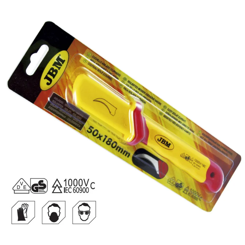 FACA ISOLADA (CURVADA) JBM