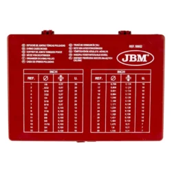 CAIXA DE O'RINGS POLEGADAS JBM